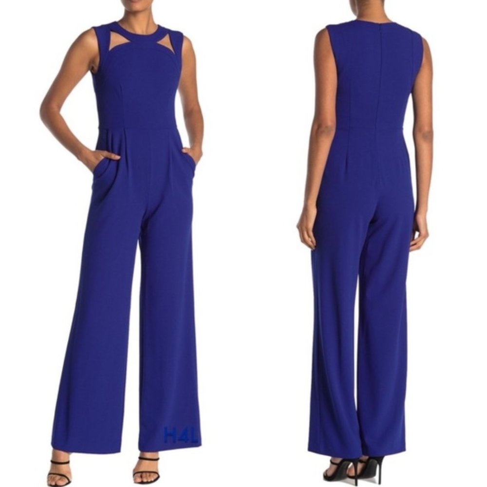Calvin Klein l NWT Cutout Wide-Leg Jumpsu…